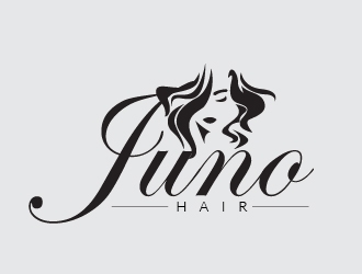 Juno Hair logo design by art-design