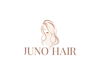 Juno Hair logo design by akhi