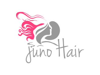 Juno Hair logo design by Gwerth