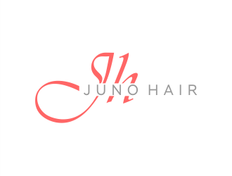 Juno Hair logo design by Gwerth