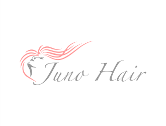 Juno Hair logo design by Gwerth