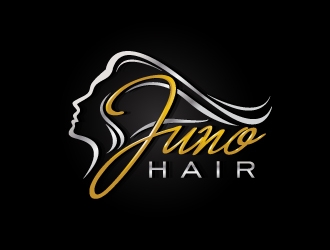 Juno Hair logo design by Suvendu
