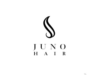 Juno Hair logo design by Rachel