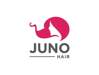 Juno Hair logo design by GRB Studio