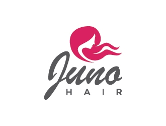 Juno Hair logo design by GRB Studio