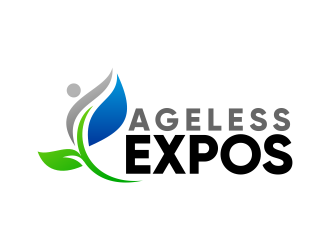 Ageless Expos logo design by Panara