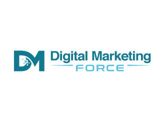 Digital Marketing Force logo design by PRN123