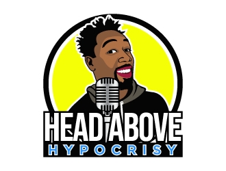 Head Above Hypocrisy logo design by iamjason