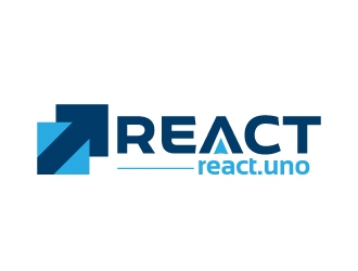 REACT logo design by jaize