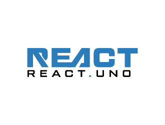 REACT logo design by Fajar Faqih Ainun Najib