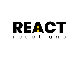 REACT logo design by Fajar Faqih Ainun Najib