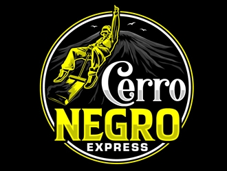 Cerro Negro Express logo design by DreamLogoDesign