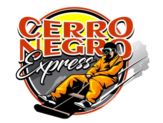 Cerro Negro Express logo design by DreamLogoDesign