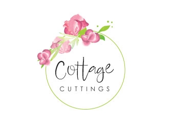 Cottage Cuttings logo design by designstarla