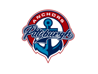 Pittsburgh Anchors logo design by evdesign