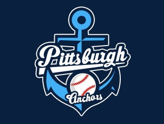Pittsburgh Anchors logo design by Benok