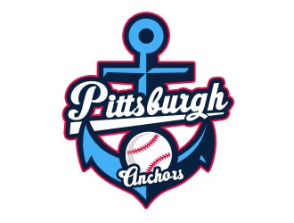 Pittsburgh Anchors logo design by Benok