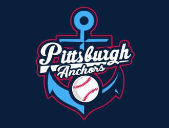 Pittsburgh Anchors logo design by Benok