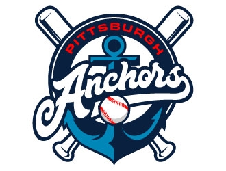 Pittsburgh Anchors logo design by daywalker