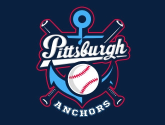 Pittsburgh Anchors logo design by Benok