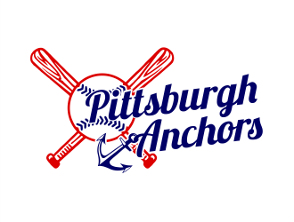 Pittsburgh Anchors logo design by Gwerth