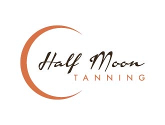 Full Moon Tanning logo design by maserik