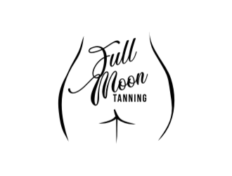 Full Moon Tanning logo design by AmduatDesign