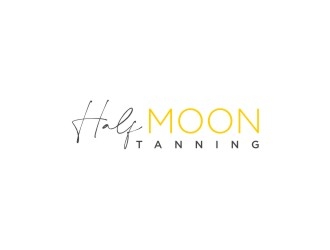Full Moon Tanning logo design by bricton