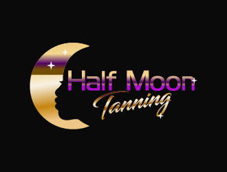 Full Moon Tanning logo design by czars