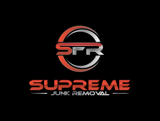 Supreme Junk Removal  logo design by oke2angconcept