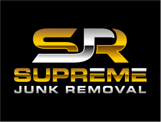 Supreme Junk Removal  logo design by cintoko