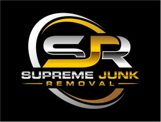 Supreme Junk Removal  logo design by cintoko