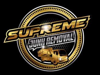 Supreme Junk Removal  logo design by DreamLogoDesign