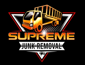 Supreme Junk Removal  logo design by DreamLogoDesign
