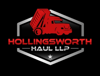 Hollingsworth Haul LLP  logo design by shravya