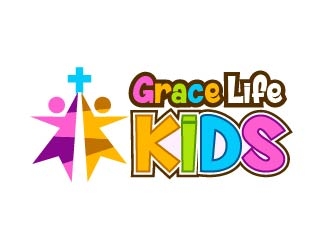 Grace Life Kids logo design by shravya