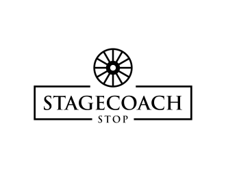 Stagecoach Stop logo design by p0peye