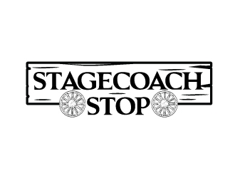 Stagecoach Stop logo design by yans