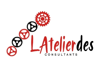 LAtelier des Consultants logo design by shravya