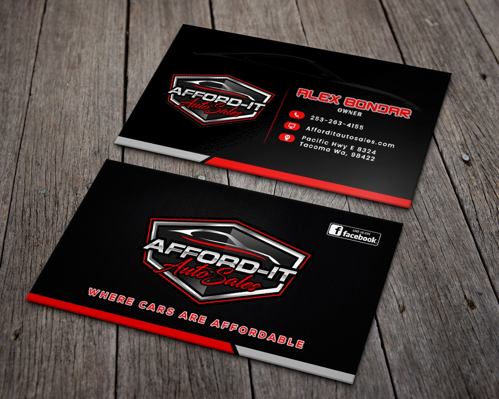 Afford-It Auto Sales logo design by MastersDesigns