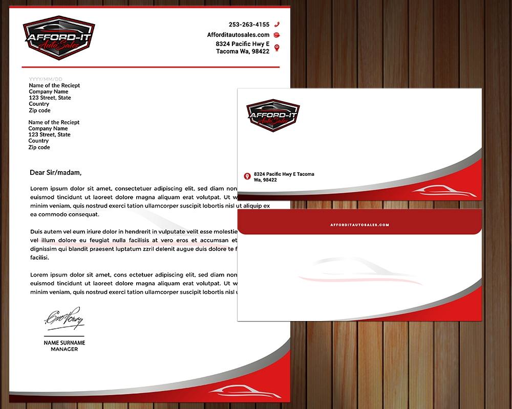 Afford-It Auto Sales logo design by MastersDesigns