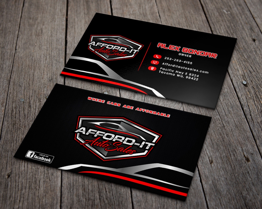 Afford-It Auto Sales logo design by MastersDesigns
