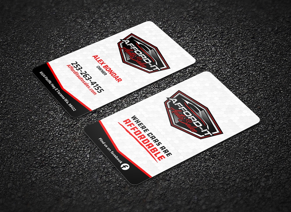 Afford-It Auto Sales logo design by scriotx