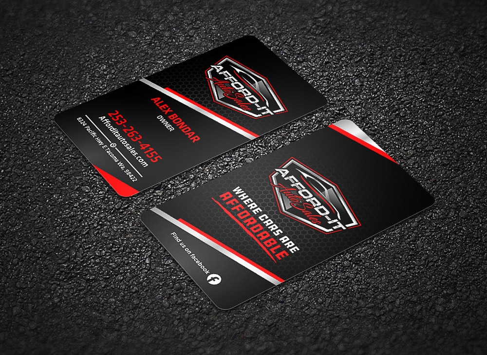Afford-It Auto Sales logo design by scriotx