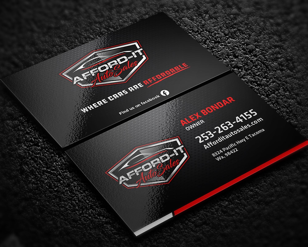 Afford-It Auto Sales logo design by scriotx