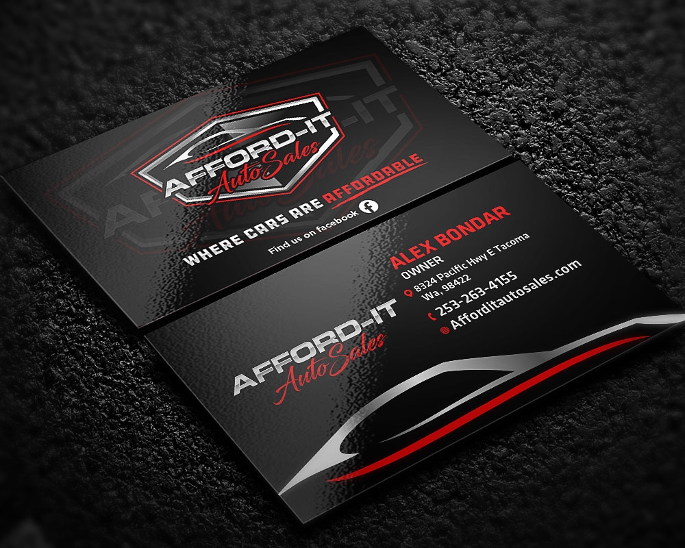 Afford-It Auto Sales logo design by scriotx