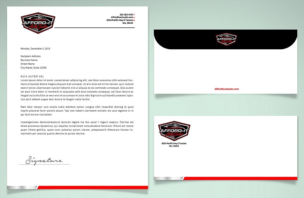 Afford-It Auto Sales logo design by scriotx