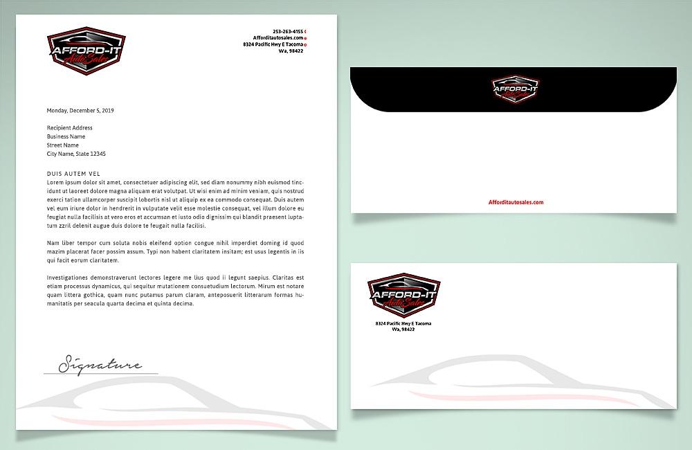 Afford-It Auto Sales logo design by scriotx