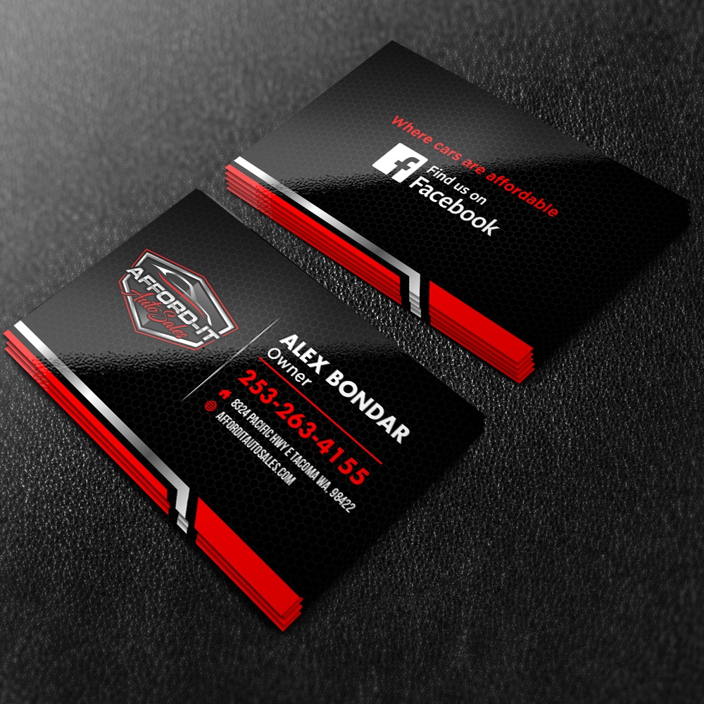 Afford-It Auto Sales logo design by mattlyn