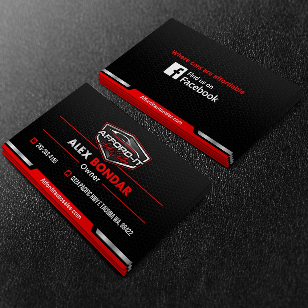 Afford-It Auto Sales logo design by mattlyn
